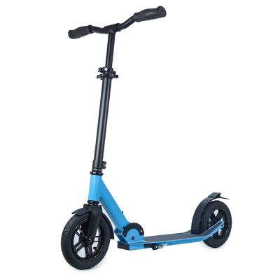 China Safety 2 Wheels Foldable Aluminum Adult Custom Kick Scooter Pro With Air Tire for sale