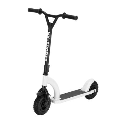 China Youth Pro Quality Two Big Tire Wheel Adult Fitness Kick Dirt Scooter For Placement Riding for sale