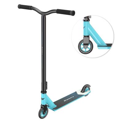 China Youth Aluminum 100mm Basic Level Adult Wheels Complete Stunt Scooter For Beginner for sale