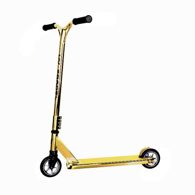 China Youth Customized Design Freestyle 360 ​​Gold Chrome Adult Pro Stunt Scooter for sale