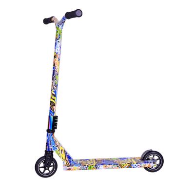 China Youth Pro Two Wheel Water Decal Design Stunt Scooter With Aluminum Frame for sale