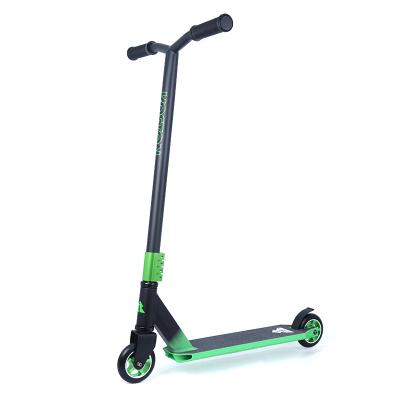 China Custom Logo Aluminum Outdoor Aluminum Freestyle Youth Kick Platform Kick Stunt Urban Scooter for sale