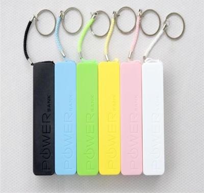 China 2200mah handy cellphone power bank ROHS cylinder Lithium - ion power charger for sale