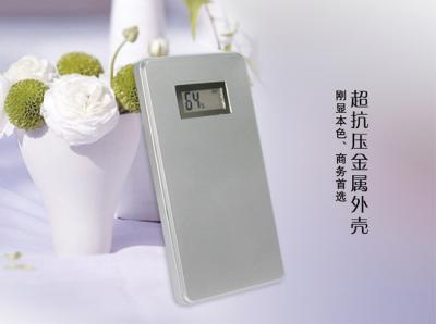 Cina la Banca doppia di alluminio di potere di 6000mAh USB con l'indicatore dello schermo del LED in vendita