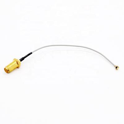 China Hot Selling Competitive Wireless Router IPEX-4 MHF4 Gen4 UFL To SMA Cable Assembled for sale