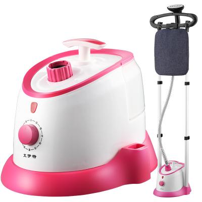 China Quick Double Poles 1800W Double Poles Small Vertical Appliances Steamer Clothes Care Steamer Fabric Wrinkle Free Steam Iron with Ironing Board for sale