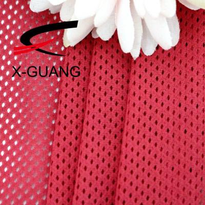 China China Factory Anti Static Breathable Pinhole Mesh Jersey / Polyester Net Fabric for sale