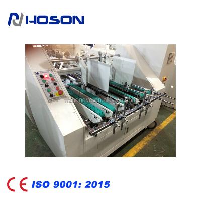 China ZH-1200BFST 4/6 corner Automatic Pizza Box Folder Gluer Machine for sale