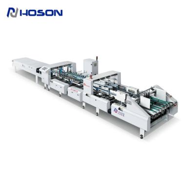 China ZH-1300FT Cardboard Corrugated Carton Box Making Folding and Gluing Machine for sale