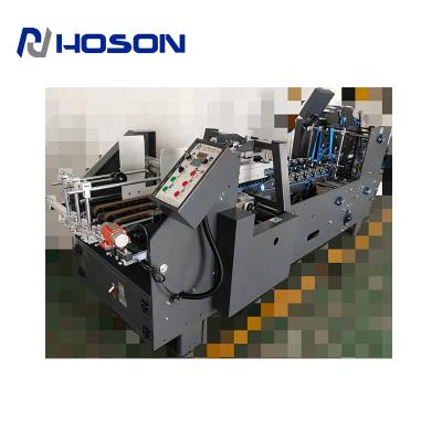 China ZH-880FT Auto Small Box Folder Gluer Machine for sale