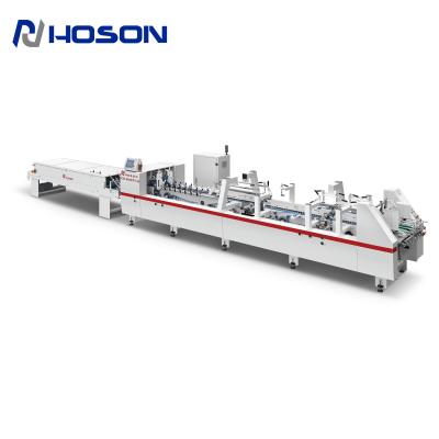 China ZH-880PFT-H Pre-folding Carton Box Folder Gluer Machine for sale