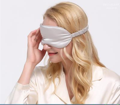 China Anti-wrinkle sleep eyemask skin care natural sleep eye shade blindfolds satin sleep mulberry silk eye mask for sale