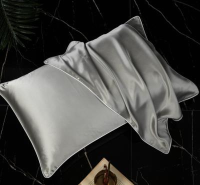 China Anti-bacteria hotel textile wrap style silk pillowcase high quality 22 51*76 mm 100% silk pillowcase for sale