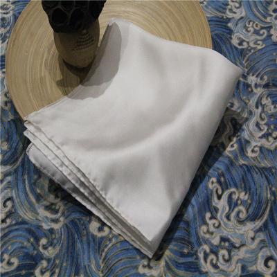 China Hangzhou Soft Hot Selling Chinese Handkerchief Square Twill Handkerchief Small And Exquisite for sale