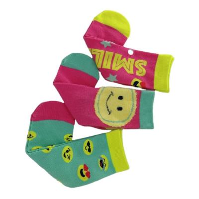 China QUICK DRY the style best-selling women's K-pop straight running socks with weird and interesting patterns for sale