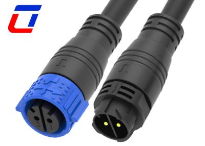 China IP67 10 Gauge 2 Pin Waterproof DC Power Connector M25 Conector de cabo de bloqueio rápido à venda