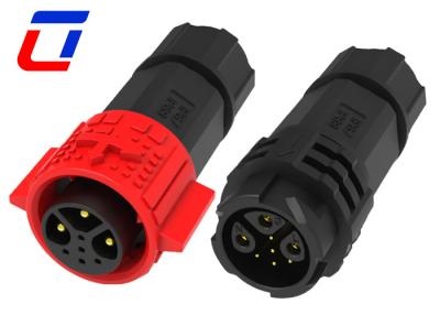 China Red Color Multic Pin Waterproof Circular Connectors PA66 8 Pin Circular Connector for sale