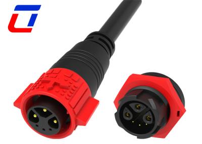 Cina 3+3 Pin 15A IP67 connettore del cavo impermeabile M19 presa e presa impermeabile in vendita