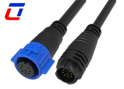 Cina Cable di presa maschile femminile 8 pin connettore impermeabile IP67 M19 con blocco a spinta in vendita