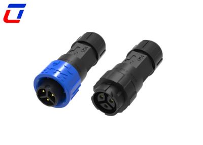 China M16 3 Pin 300V power Connector Waterproof Female To Male for sale