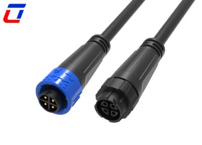 China Industrial M16 4 Pin 300V Waterproof Male To Female Connector for Harsh Environments for sale