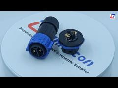 2 phase 50a 500v waterproof plug socket m25 8 gauge waterproof connector