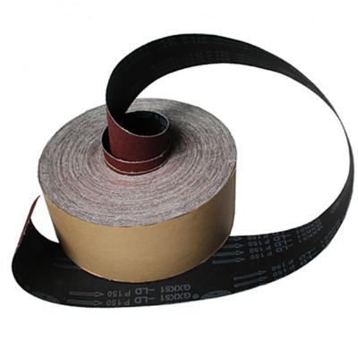 China Metal Sharpness Product 100mmx50m Xwt Aluminum Oxide Abrasive Cloth Hot Roll for Metal and Wood Sanding Grit 24-400 for sale