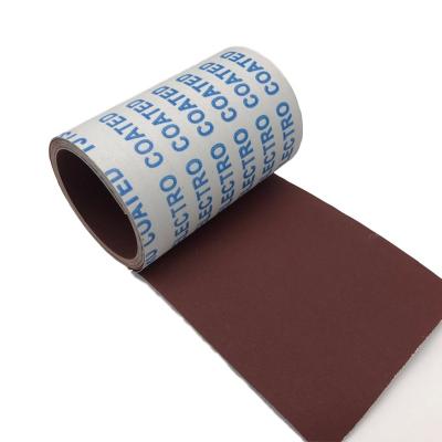 China SHARPNESS TJ135 Wood & Metal 1400mmx50m Roll Cloth Elephant Sanding Paper Electro-coated Polishing Red Paper 60-200 Sanding Grit For Sand Belt for sale