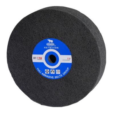 China sharpness wheel nylon polishing wheel polishing wheel non woven round for sale