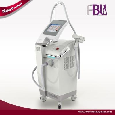 China Stationary Long Pulse IPL Hair Removal Machines Nd Yag Laser 10.4 Inch Touch Screen for sale