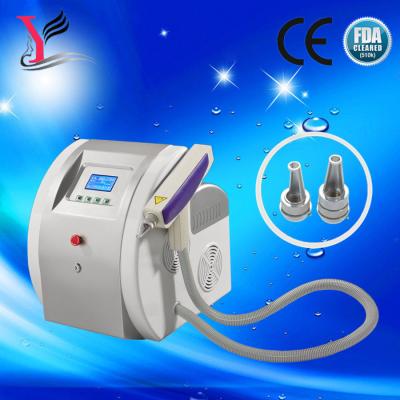 China Q switch nd yag laser /eyebrow washing removal machine /laser tattoo removal machine for sale