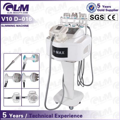 China White Multifunctional Body Slimming Beauty Equipment / Ultrasonic Cavitation Laser Slimming Equipment for sale