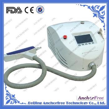 China Solid Laser ND Yag Q-switched For Colored Eyebrow Removal , Spot Size 1 - 3mm for sale