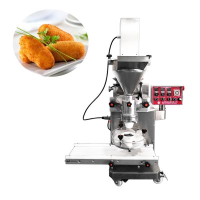 China Automatic snack factory mochi ice cream croquette machine for encrusting machine for sale