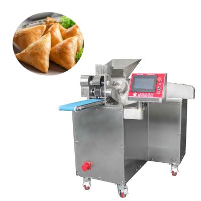 China Automatic High Speed ​​Low Energy Soup Dumpling Samosa Dumpling Folding Machine for sale