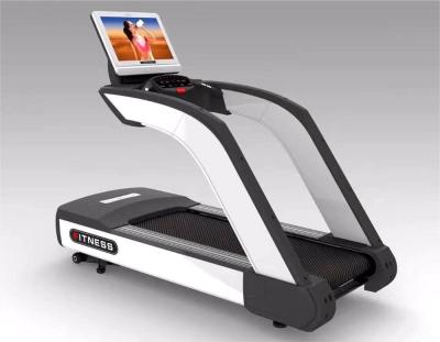 China Gepersonaliseerd logo beschikbaard Steel Treadmill voor cardio training in commerciële sportschool Te koop