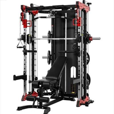 China Multi-Functional Shoulder Chest Leg Press Power Squat Rack for Home OEM Customization for sale