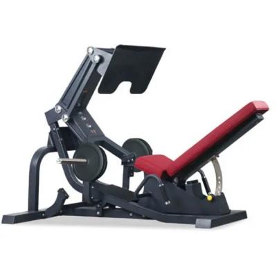 China Commerciële fitnessruimte Inverted Pedal en Squat Plate Laaded Leg Press 45 Krachtoerusting Te koop