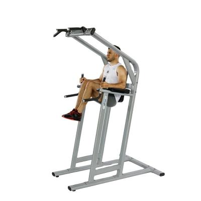 China Steel Commercial Fitness Equipment Chin-Dip Leg Raise Assisted Chin Dip Machine 1490*1120*2370 for sale