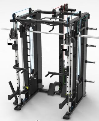 Cina Funzionale allenatore Leg Press Multifunzione Power Rack Smith Machine 2200 * 1500 * 2200 MM in vendita