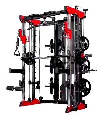 China Sports Workout Style Multi-Functional Power Squat Rack and Smith Machine for Training for sale