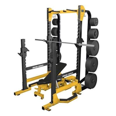 China Stahlkörperbau und Gewichthebebank für Unisex Multi Power Rack Smith Machine zu verkaufen