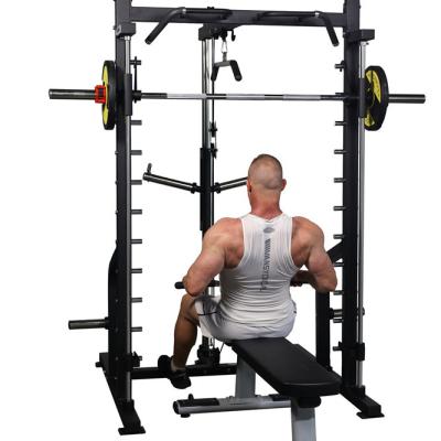 China Gender-Neutral Training Equipment Leg Press Pull-Up Chest Press Squat Rack Power Rack for sale