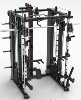 China Multi Smith Machine for Strength Training Commercial Gym Equipment 3D Power Rack for sale