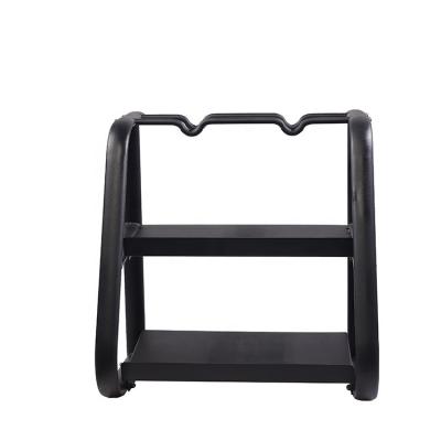 China Gymost Fitness Equipment Dumbbell Rack 3 Tier Two Layer Electrostatic Powder Coating for sale