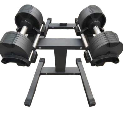 China Peso libre de metales Dumbbell ajustable para el equipo de entrenamiento de fuerza en el gimnasio en casa en venta