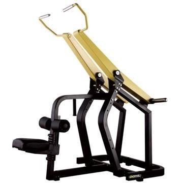 China Commercial Plate Loaded Biceps Triceps Front Pulldown for Gym Equipment 1550*670*1400 mm for sale