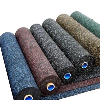 China 3mm/4mm/5mm/6mm/7mm/8mm/9mm/10mm Anti Slip Rubber Floor Mat Roll for Fitness Center Ect for sale