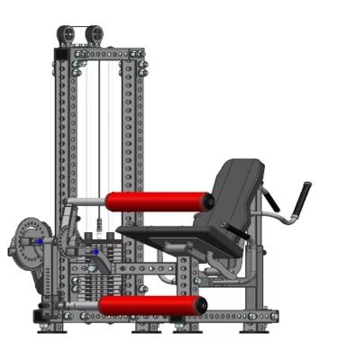 China Home Gym Multi Functional Pin Load Selection Machines for Leg Press and Leg Extension for sale