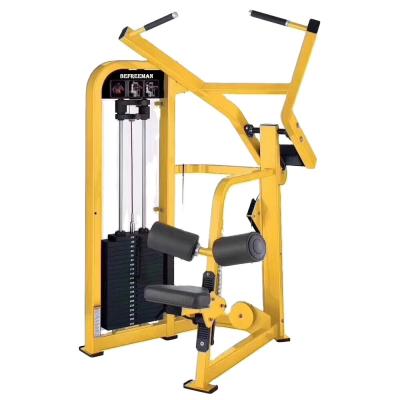 China Steel Fitness Strength Pin Loaded Lat Pull Down Machine for Customized Logo Availabled for sale